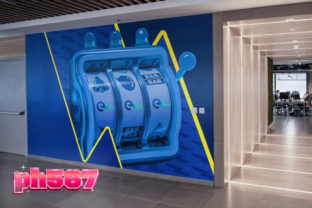 Isang modernong digital na interface ng slot machine na nagpapakita ng makukulay na simbolo at mataas na kalidad na graphics.